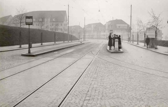 Der Bucheggplatz 1932.