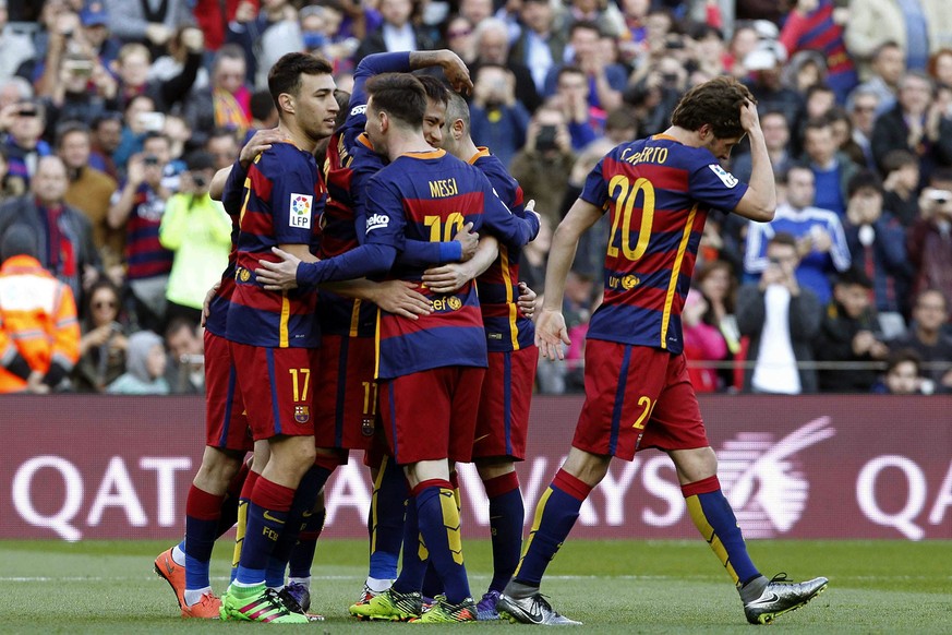 Der FC Barcelona schenkt Getafe sechs Tore ein und kommt kaum mehr aus dem Jubeln raus.&nbsp;