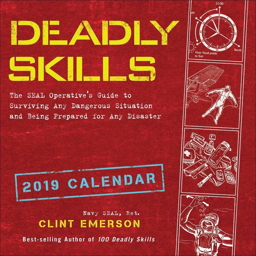 Deadly Skills 2019 Calendar https://www.calendarclub.co.uk/humour/adult-humour/deadly-skills-calendar-2019-r235195