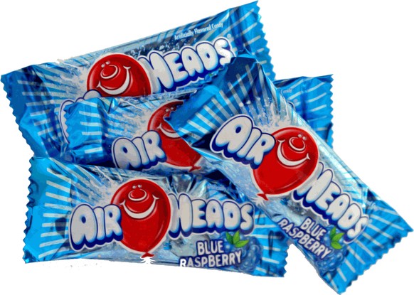 air heads blue rasberry himbeer blau süsswaren http://www.candycrate.com/airheads-blue-raspberry-bulk.html