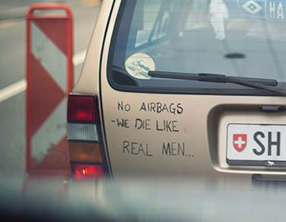 «Keine Airbags – wir sterben wie echte Kerle»