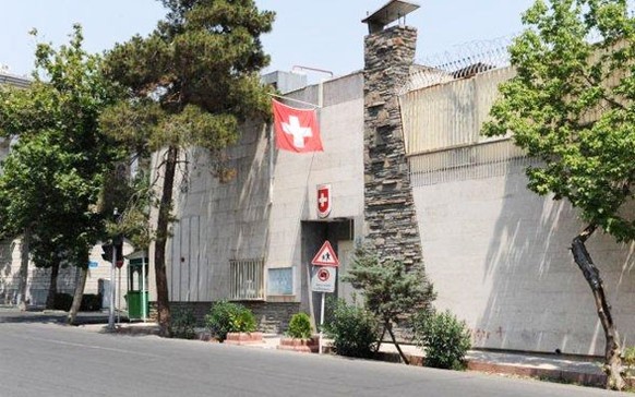 Schweizer Botschaft in Teheran.