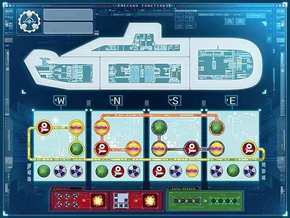 Engineer Map Captain Sonar