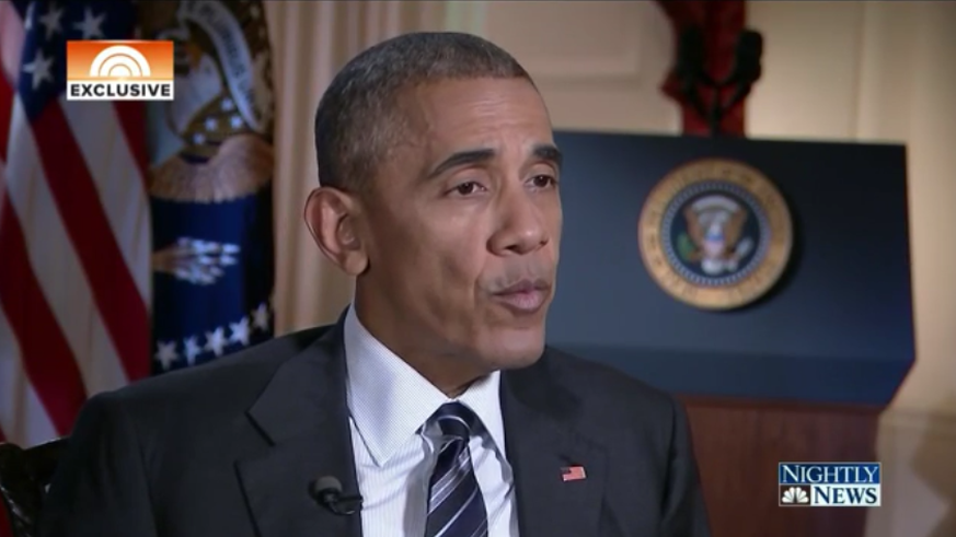 Schliesst einen russischen Hacker-Angriff nicht aus: Barack Obama im NBC-Interview.