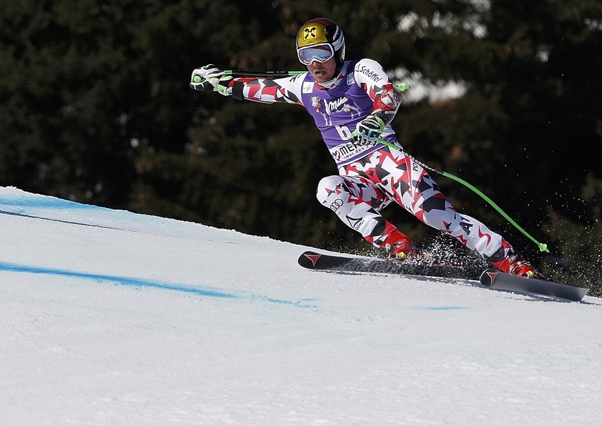 Der Österreicher überrascht im Super-G von Méribel alle.