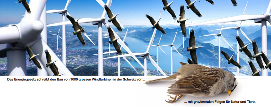 Windkraftanlage, Gegner von Windkraft, Energiegesetz, Energiestrategie 2050, Komitee zur Rettung des Werkplatzes Schweiz