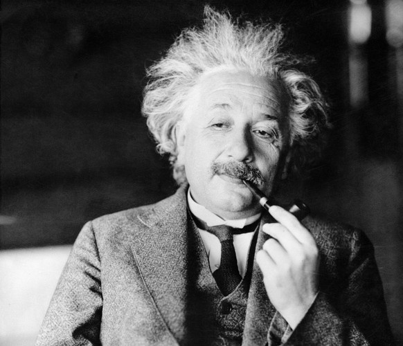 FILE - This undated file photo shows legendary physicist Dr. Albert Einstein, author of the theory of Relativity. Einstein was a father who worried his son wasn&#039;t taking his geometry studies seri ...