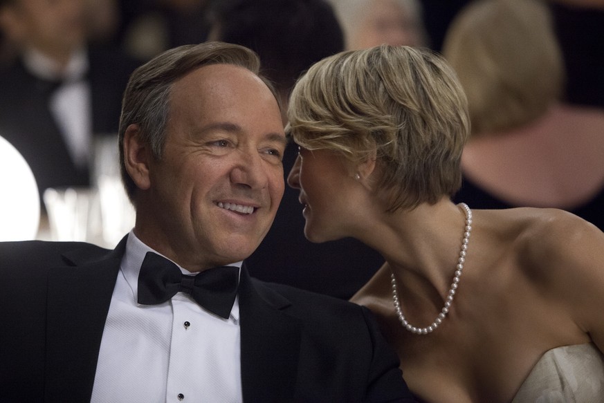 Die Stars aus House of Cards haben grossen Anteil am Erfolg von Netflix.