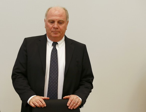 Er bunkerte Schwarzgeld in der Schweiz: Uli Hoeness vor Gericht.