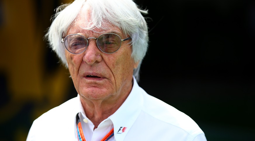 Scheintot, aber steinreich: Bernie Ecclestone.