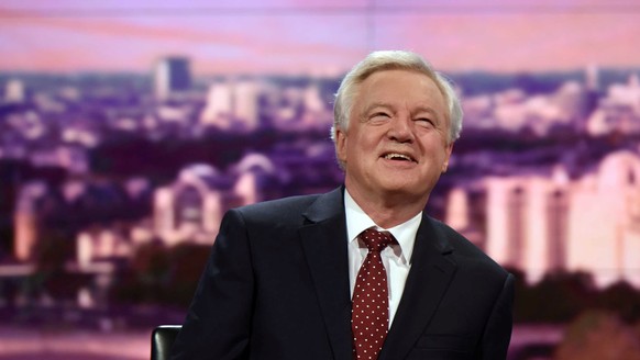 Britain&#039;s Secretary of State for Leaving the EU David Davis speaks on the Marr Show in London, March 12, 2017. Jeff Overs/BBC handout via REUTERSFOR EDITORIAL USE ONLY. NO RESALES. NO ARCHIVESTHI ...