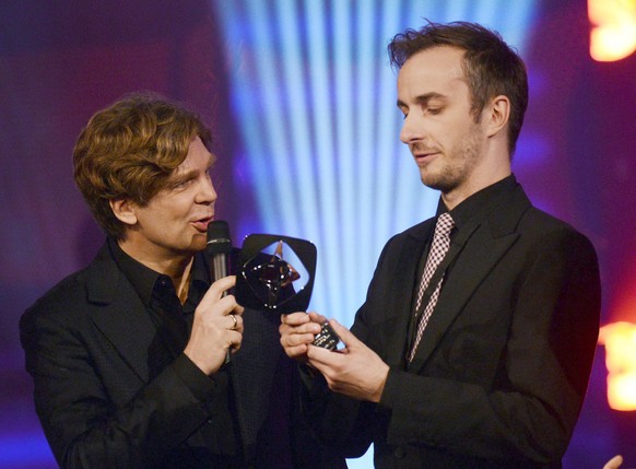 Preisgekrönt unterhaltsam: TV-Satiriker Jan Böhmermann (rechts).