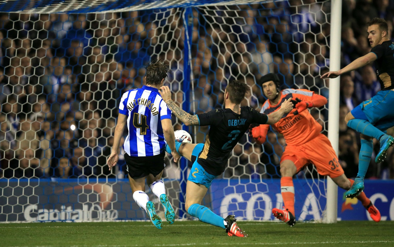 Petr Cech und sein Team haben gegen&nbsp;Sheffield Wednesday das Nachsehen.