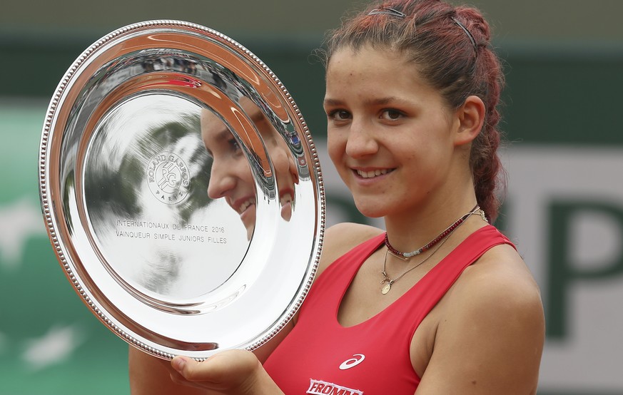 Rebeka Masarova gewinnt als dritte Schweizerin die Juniorinnen-Konkurrenz beim French Open.