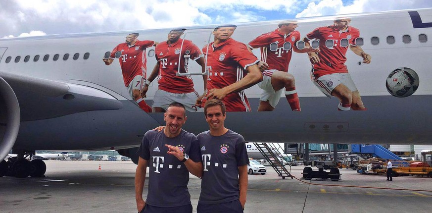 Mit dem «Bayern-Flieger» geht's für die Münchner nach Chicago.