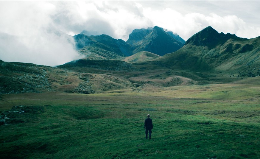 Weil sie so irrsinnig schön sind, noch einmal: Die Berge in «Chrieg».