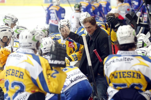 Arno del Curto ist seit der Saison 1996/1997 an der Bande des HC Davos.&nbsp;