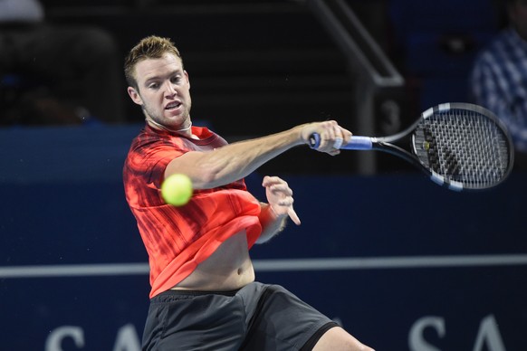 Jack Sock besiegte in seinem Halbfinal Donald Young in drei Sätzen.