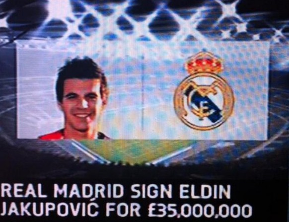Für 35 Millionen zu Real Madrid – nicht schlecht ;)