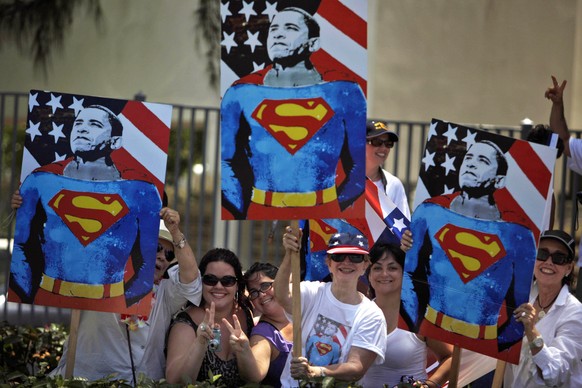 Obama als Superman – wird der Wunsch dieser Fans Realität?
