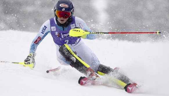 Mikaela Shiffrin: Fährt wie auf Schienen.