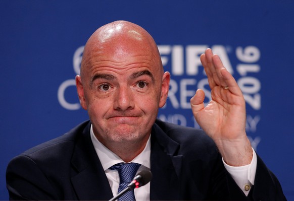 Gianni Infantino am FIFA-Kongress.