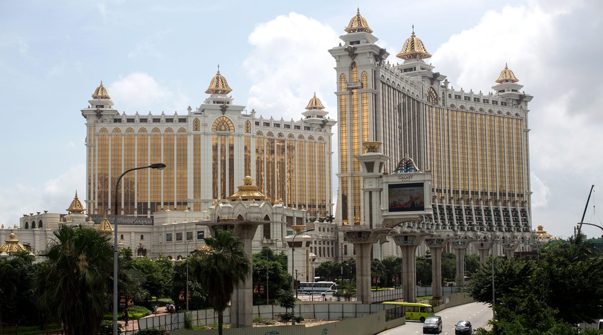 Das Venetian Macao, das grösste Hotelgebäude in ganz Asien.