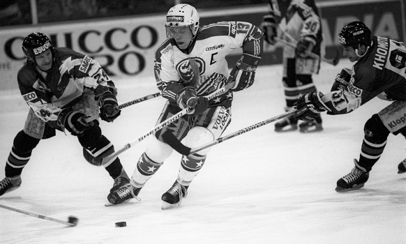 Peter Jaks und Ambri-Piotta scheitern 1991 an Fribourg-Gottéron.