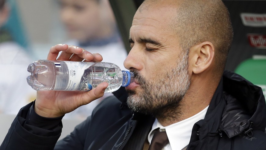 Bayerns Pep Guardiola:&nbsp;Heute noch in Hannover, morgen offiziell Bald-Manchester-City-Trainer?