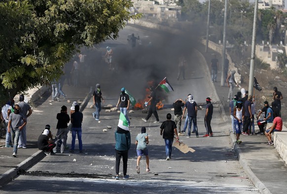 Ausschreitungen in Jerusalem.