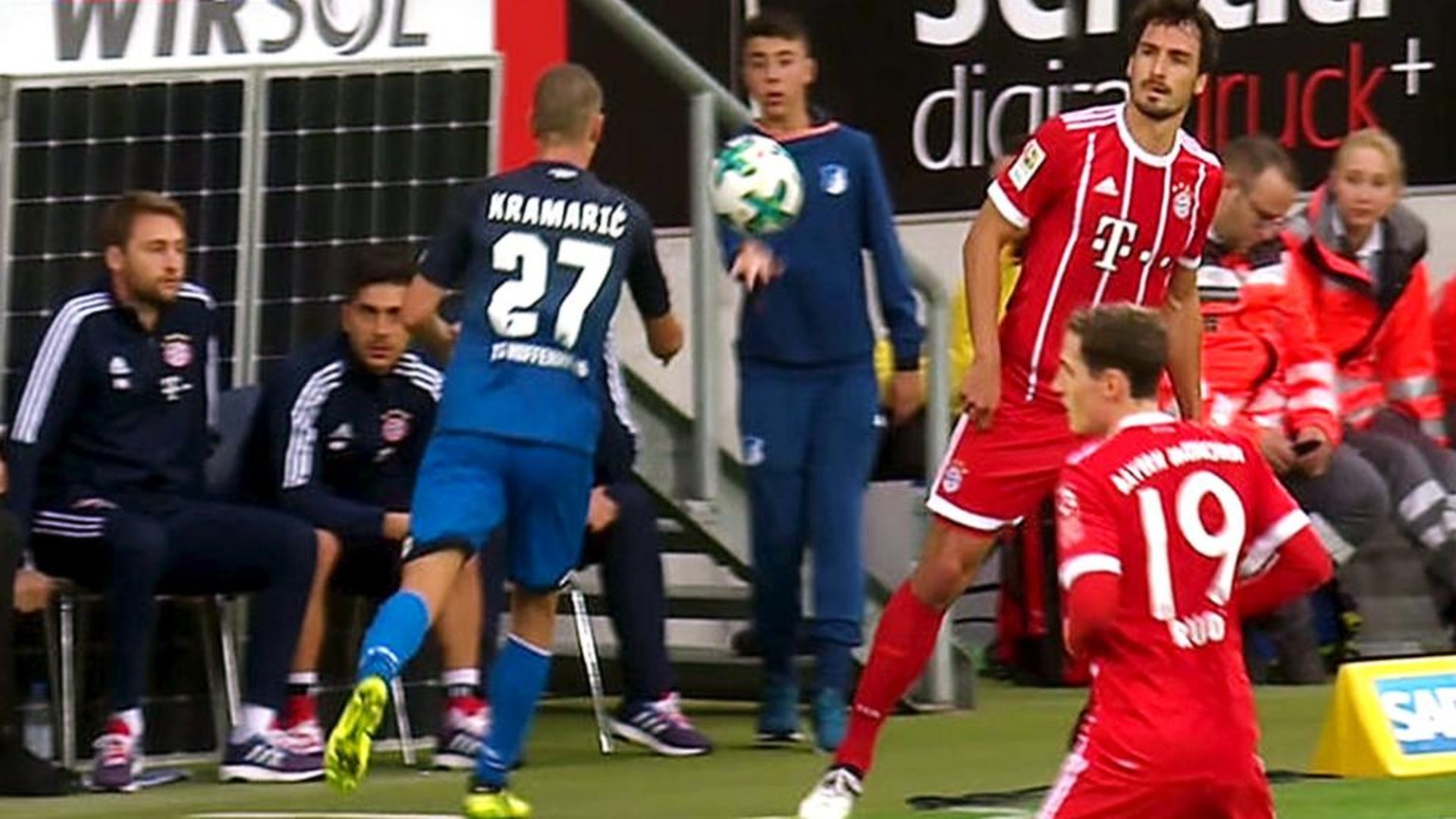 Niederlage in Hoffenheim – ein Balljunge übertölpelt die Bayern.
