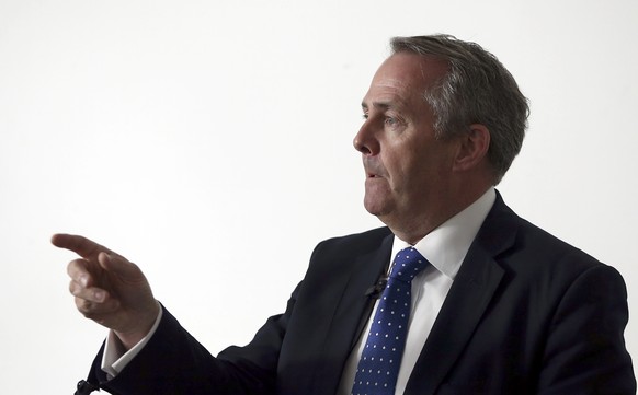 Da muss sogar Hardliner Liam Fox die Augenbrauen hochziehen.