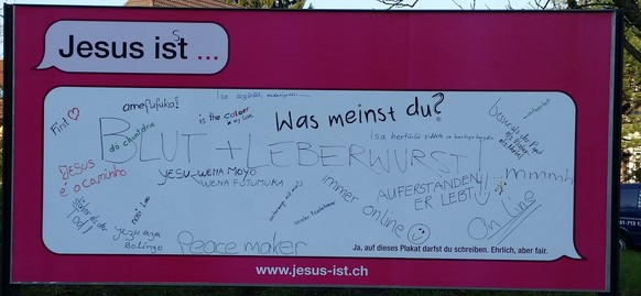 Jesus ist ...
jesus-ist.ch