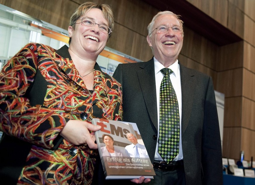 Magdalena Martullo und Christoph Blocher äussern sich widersprüchlich zum Thema Zuwanderung.