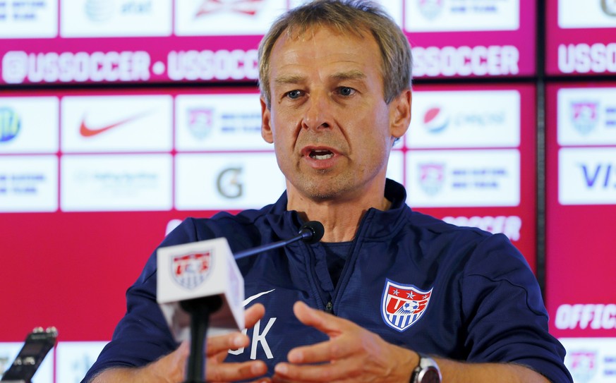 Jürgen Klinsmann will mit dem US-Nationalteam in die Top 15 der Welt.