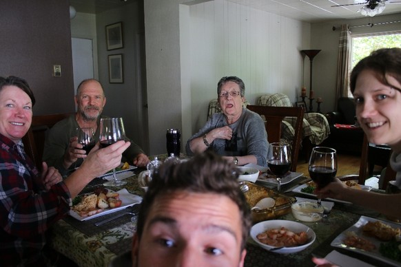 Die Familie Armstrong besuche ich dieses Mal nicht auf ihrem Campingplatz, sondern in ihrem Zuhause in Castlegar.