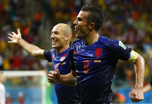 Robben und van Persie, Hollands kongeniales Angriffsduo.