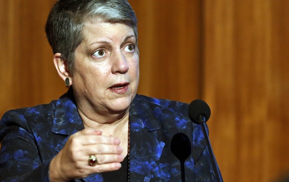 Janet Napolitano (58) amtete zwischen 2009 und Herbst 2013 als Ministerin für innere Sicherheit im Kabinett von Barack Obama. Seither ist sie Präsidentin der Universität von Kalifornien.