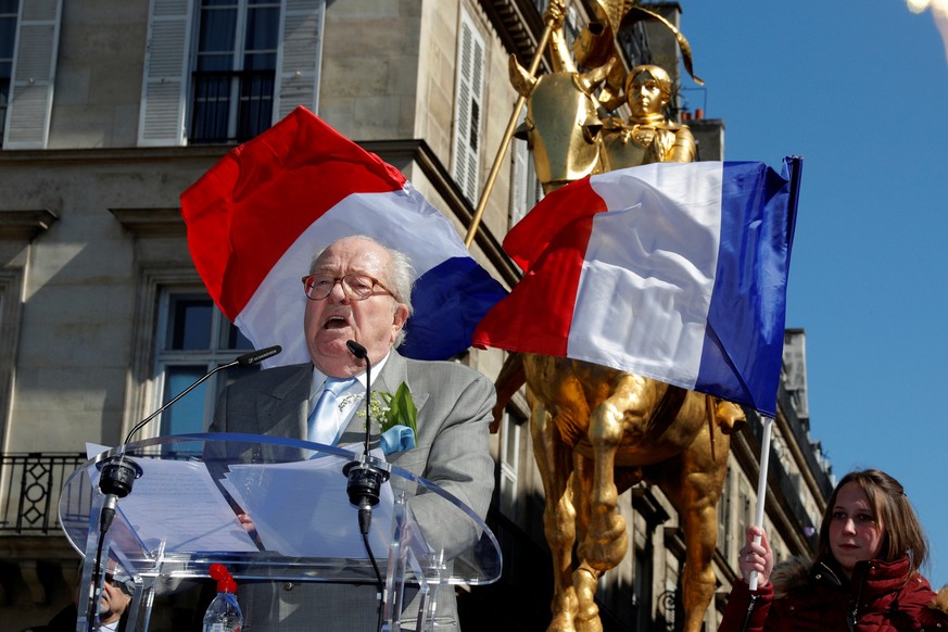 Erhält momentan nur die Hälfte seiner monatlichen Abgeordnetendiäten: EU-Parlamentarier Jean-Marie Le Pen.