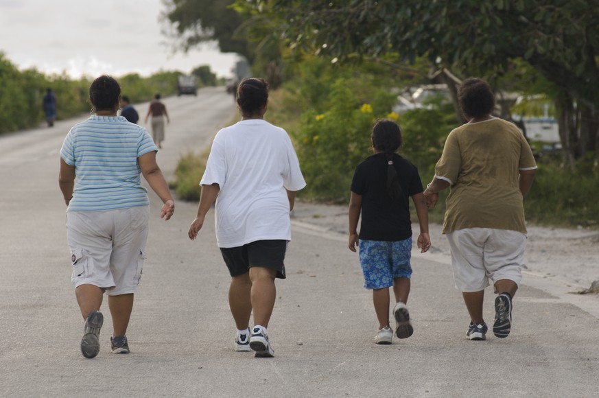 Klein und stämmig? Vor allem übergewichtig: Der Durchschnitts-Nauruaner.