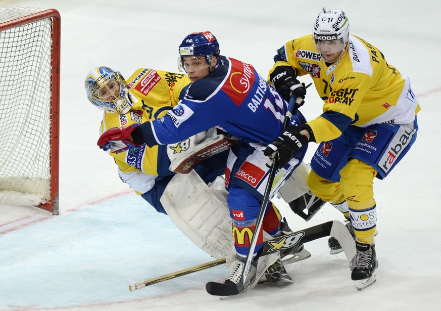 Viel Kampf und Krampf im Spitzenkampf zwischen dem HC Davos und den ZSC Lions.