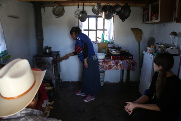 Elvira überrascht uns mit selbstgemachten Tortillas.