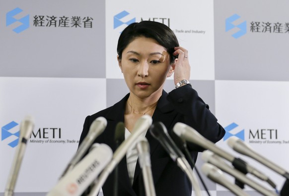 Yuko Obuchi gab am Montag ihren Rücktritt bekannt.
