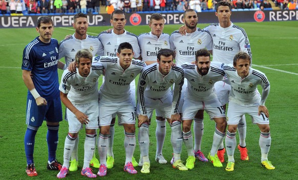 Die teuerste Mannschaft der Welt: Real Madrid.