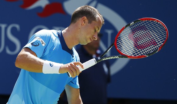 Philipp Kohlschreiber ist frustriert: Gegen Federer wäre heute mehr dringelegen.&nbsp;