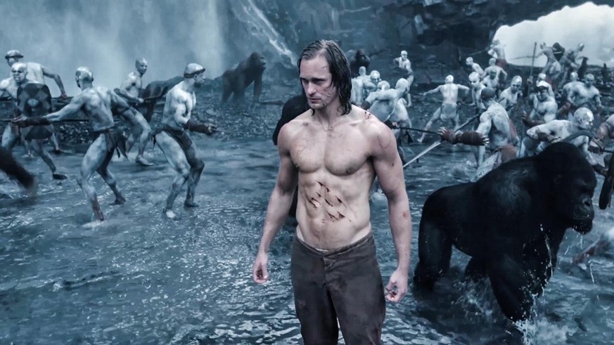 Da möchten nicht nur Tiertatzen kratzen. Oder so. Alexander Skarsgard ist der neue Tarzan.