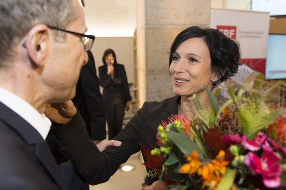 Pascale Bruderer: Trotz Rechtsrutsch im Aargau als Ständerätin wiedergewählt.