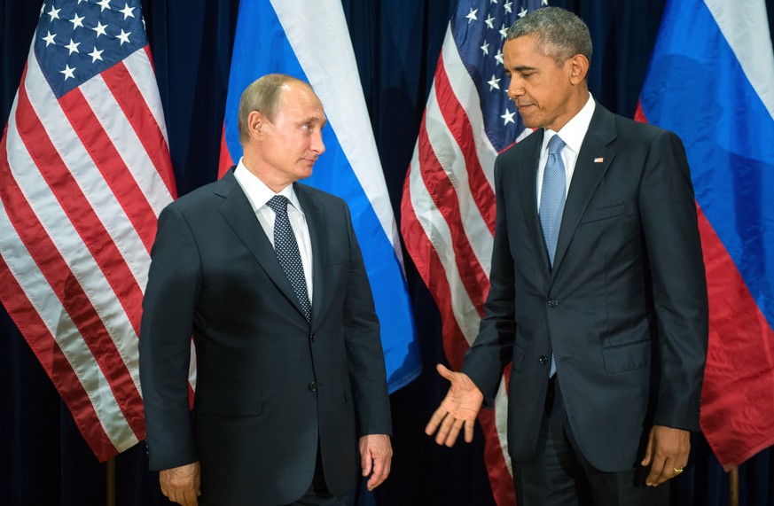 Putin und Obama: Noch immer verfügen ihre Staaten über 93 Prozent aller Nuklearwaffen.