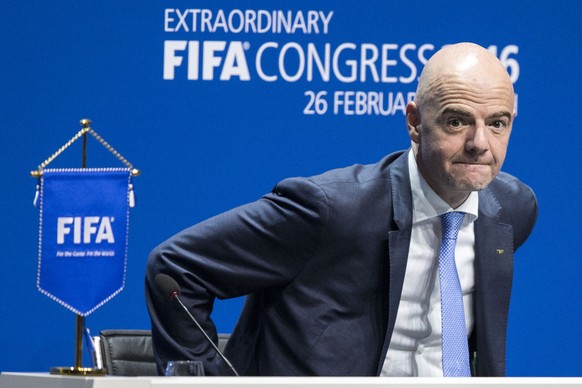 Hat kein formelles Verfahren am Hals: Gianni Infantino.