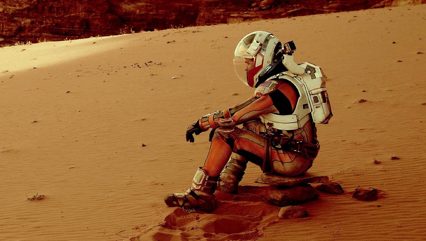 Matt Damon im Film «The Martian». Für uns Menschen wird das All stets feindlich sein.
